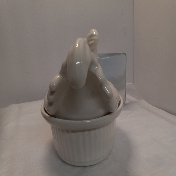 French Chef Gourmet Cookware Rooster Gravy Server California Pottery Ovenproof - Picture 5 of 11